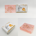 Private Label Bath Products Korea Skin Care Exfoliating Face and Body Whitening Moisturizing 24k Gold Soap for Black Skin