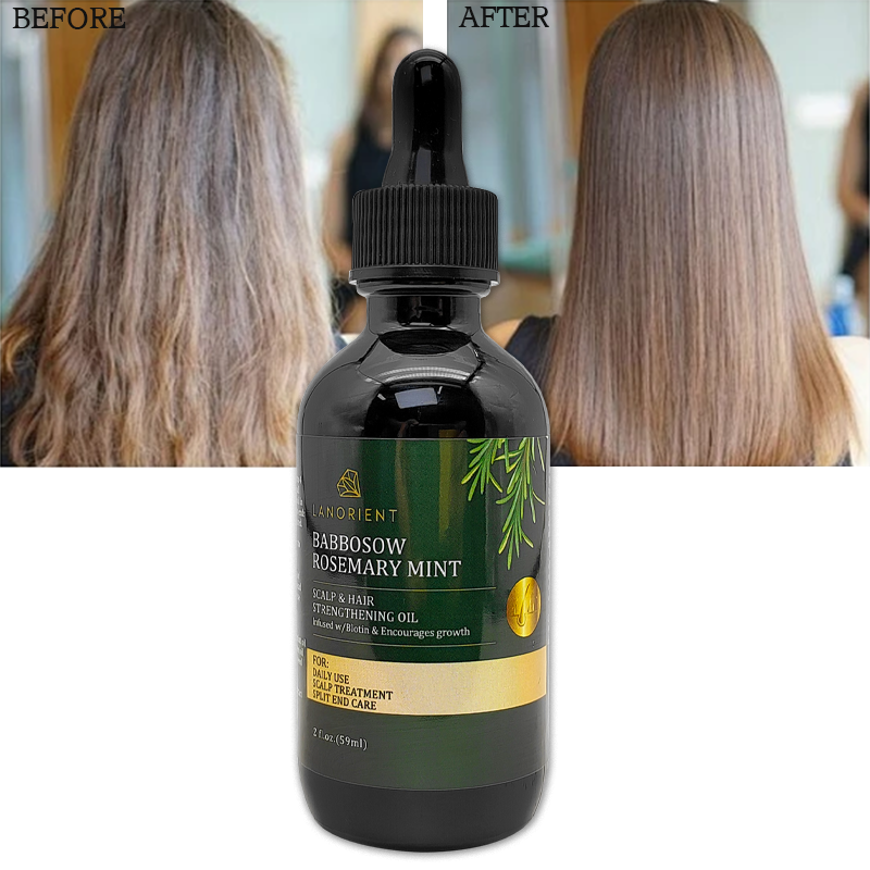Private Label LANORIENT Batana Hair Care Serum Natural Organic Rosemary Hair Moisturizing Treatment Oil