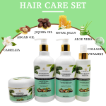 Factory Direct Sale of Natural Shampoo Vitamin Nourishing Scalp Anti-Dandruff Hair Care Set Wholesale for Black Women