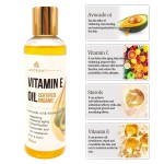 Private Label Natural Organic Vegan Vitamin E Skin Dark Spot Removal Lightening Moisturizing Body Care Oil for All Skin Types