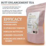 OEM Custom Natural Organic Herbal Supplement for Women's Butt Enlargement Tea Maca Supplement Tea for Women