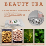 OEM Customization Health Care Products Natural Organic 100% Herbal Detox Beauty Tea for Acne