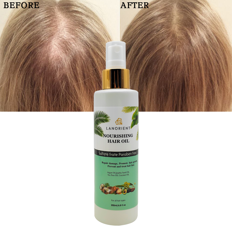 OEM Wholesale Pure Organic Olive Oil Hair Care Products Natural Argan Repair Nourishing Indian Hair Oil for Hair