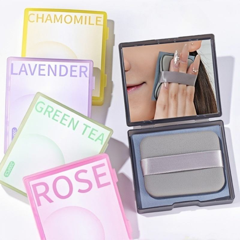 Oil Blotting Paper Supplier - Hot Selling 200 Sheets with Mirror and Powder Puff