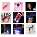 Lip Gloss Factory - Wholesale Custom Logo LED Light Tube with Mirror Glitter