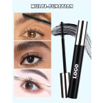 Mascara Factory - Vegan Waterproof Long Lasting Fiber Enhancer Black Liquid
