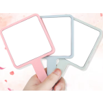 Makeup Mirror Factory - Customized Logo Fashion Black Pink Hand Mirror Mini