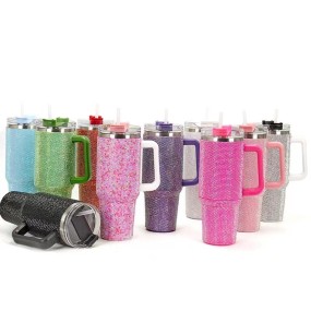Rhinestone Cup Factory - Manufacturer Supply 40 oz Cups with Rhinestone