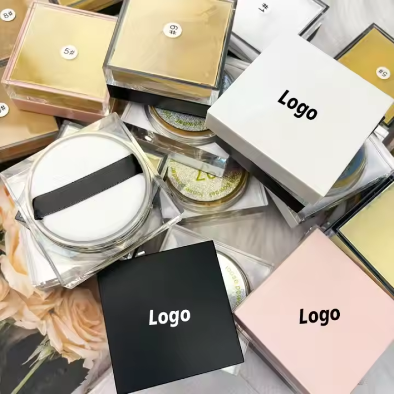 Face Powder Supplier - Girl Oil Control Loose Powder Whitening Waterproof Matte