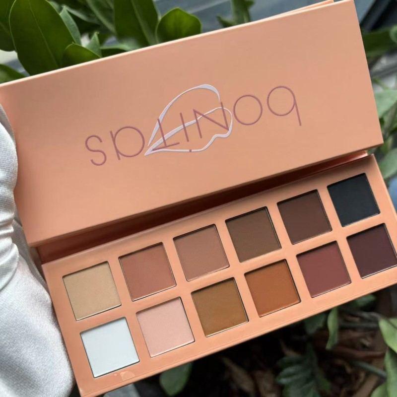 Eyeshadow Palette Factory - 12 Color Talc Free Private Label Diy Custom Logo