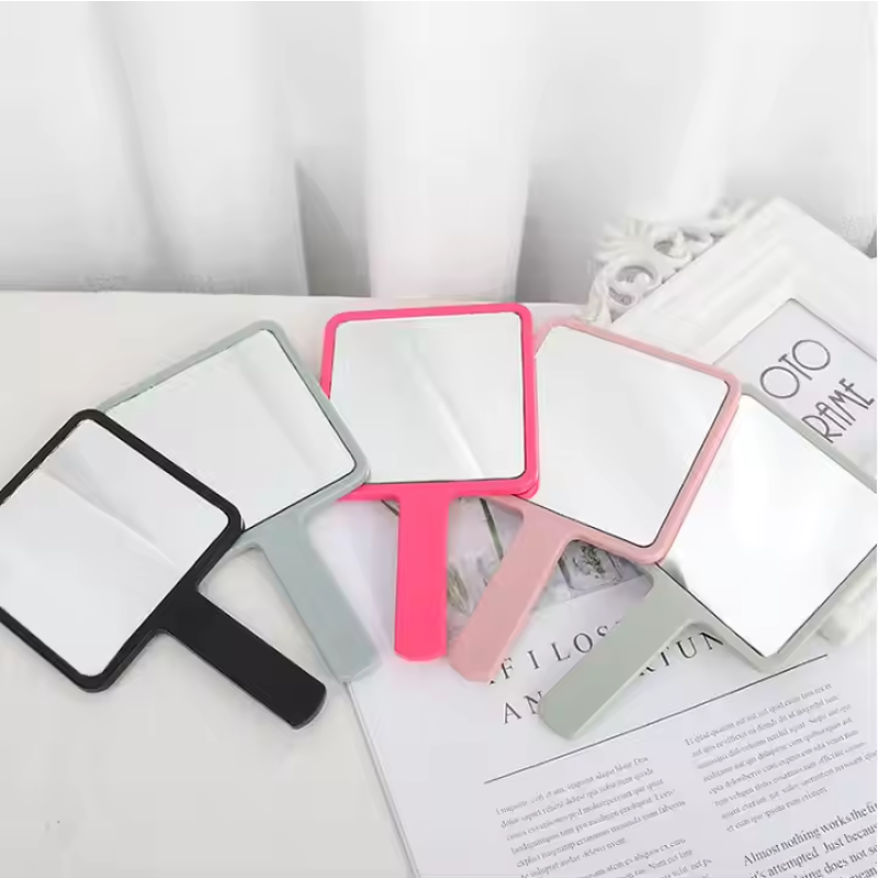 Hand Mirror Factory - Hot Selling Square Small Handheld Compact Travel Cosmetic