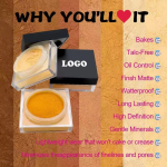Face Powder Supplier - Girl Oil Control Loose Powder Whitening Waterproof Matte