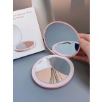 Led Mirror Supplier - Custom Logo Portable Foldable Small Hand Held Travel Folding