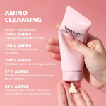 Facial Cleanser Manufacturer - Pure Natural Plant Mild Exfoliating for Sensitive Skin