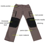 Work Pants Manufacturer - Sturdyarmor Orange Grey