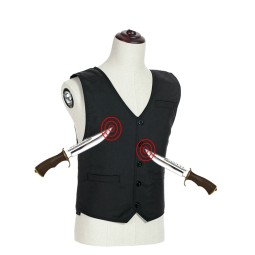 Stab Resistant Shirt Manufacturer - Sturdyarmor Black V Neck