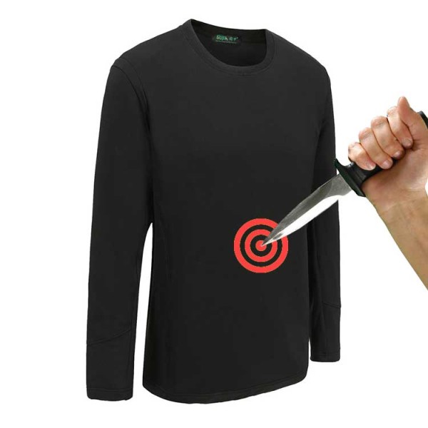Anti-Cut Shirt Manufacturer - Sturdyarmor Black Concealable