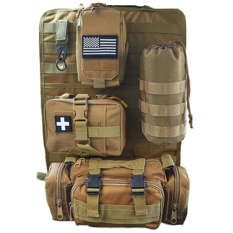 Car Organizer Manufacturer - Tactical Molle Seat Back