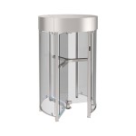 Glass Turnstile Manufacturer - QR Code Face Recognition