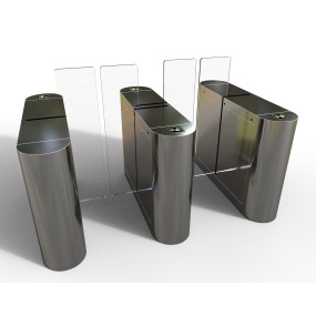Automated Turnstile Manufacturer - Fingerprint Sliding Barrier