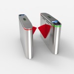 Electronic Turnstile Factory - Flap Barrier Gate System