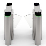 Manual Turnstile Factory - Security RFID Reader Barrier