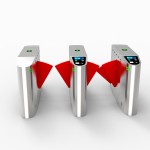 Electronic Turnstile Factory - Flap Barrier Gate System