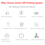 Parking System Manufacturer - Zento LPR License Plate Recognition