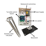 Semi Automatic Turnstile Factory - Secure Passage Control Board