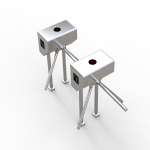 Coin Turnstile Factory - Stainless Steel Bathroom Semi Auto