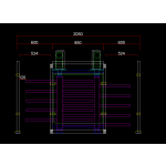 Revolving Turnstile Manufacturer - Waist High Biometric Access