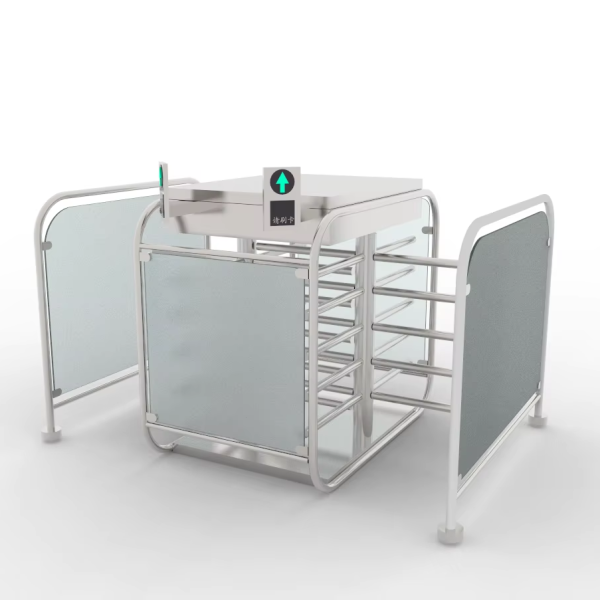 Revolving Turnstile Manufacturer - Waist High Biometric Access