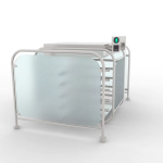 Revolving Turnstile Manufacturer - Waist High Biometric Access