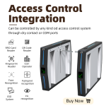 Slim Turnstile Manufacturer - Zento Pedestrian Drop Arm