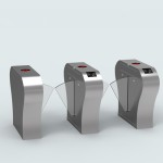 Flap Barrier Factory - Retractable RFID Card Access