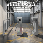 QR Scanner Turnstile Supplier - Vertical Tripod Wiegand RFID