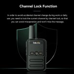 Walkie Talkie Manufacturer - TK-C56 Mini UHF Dual PTT