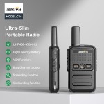 Walkie Talkie Manufacturer - TK-C56 Mini UHF Dual PTT