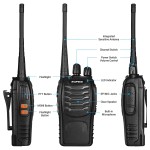 Walkie Talkie Manufacturer - 888S 2W GMRS Transceiver
