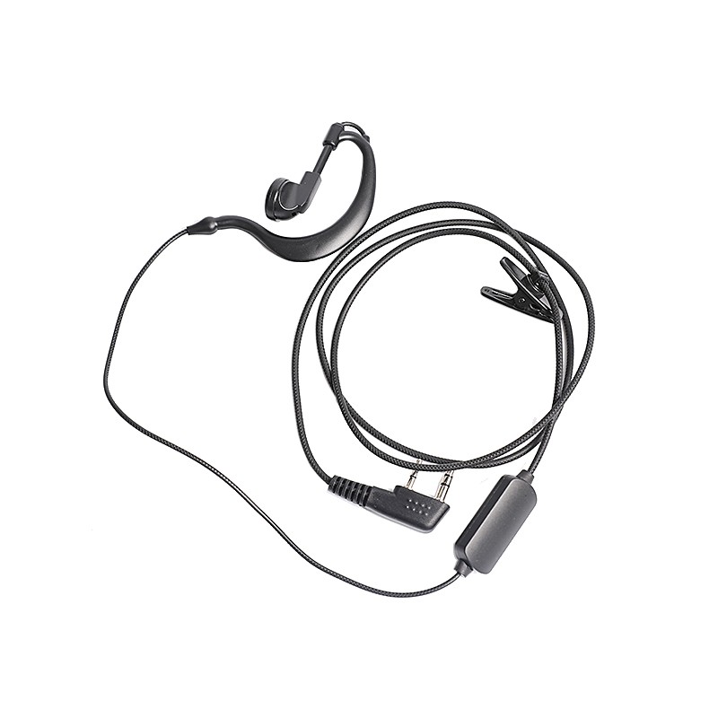 Earhook Headset Factory - Acoustic Mic PTT Two Way