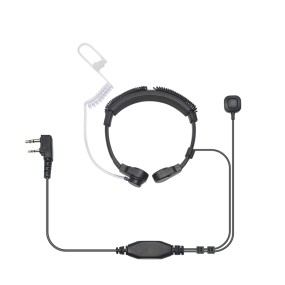 Headworn Headset Supplier - Acoustic Tube PTT Headphone