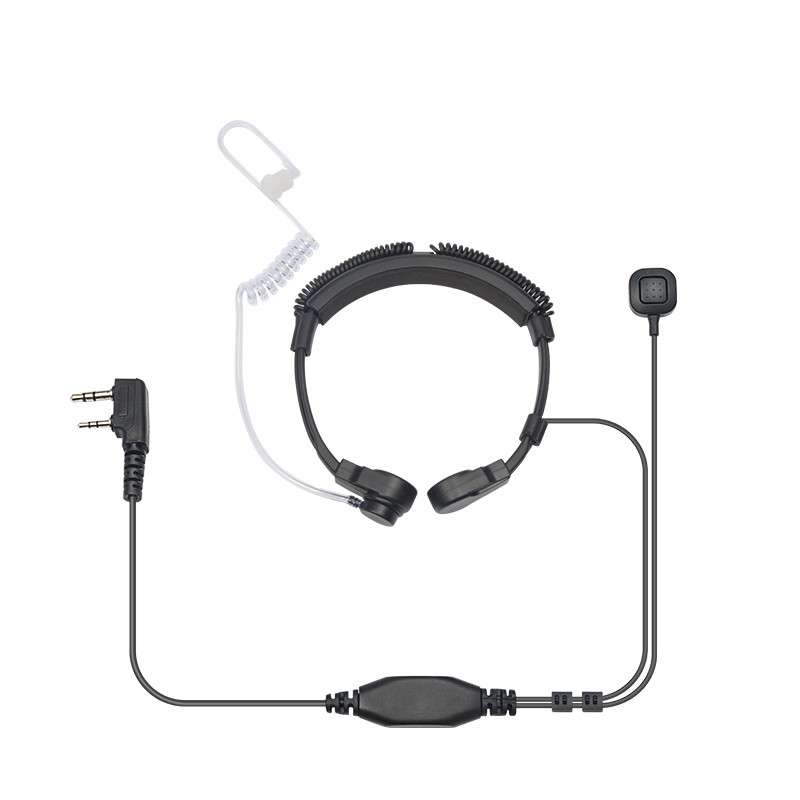 Headworn Headset Supplier - Acoustic Tube PTT Headphone