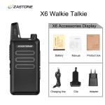 Mini Radio Supplier - ZASTONE X6 UHF Handheld Transceiver