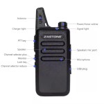 Mini Two Way Radio Manufacturer - Zastone ZT-X6 UHF Portable