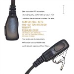 Radio Earpiece Manufacturer - Zastone UV008 Pin Plug