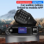 Car Radio Supplier - ZASTONE 50W UV Dual Band Mobile