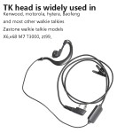 Earhook Headset Factory - Acoustic Mic PTT Two Way