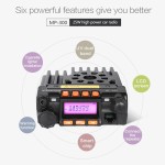 Mini Mobile Radio Manufacturer - ZASTONE Mp300 25W Dual Band