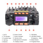 Mini Mobile Radio Manufacturer - ZASTONE Mp300 25W Dual Band
