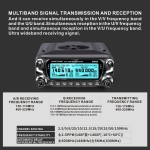 Car Radio Manufacturer - ZASTONE D9000 50W Dual Band Mobile